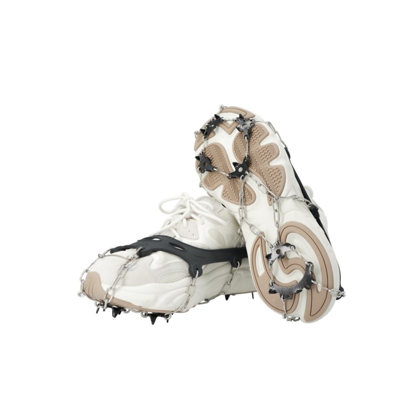 Chain CRAMPONS with Anti-Slip 12 Stainless Steel Spikes